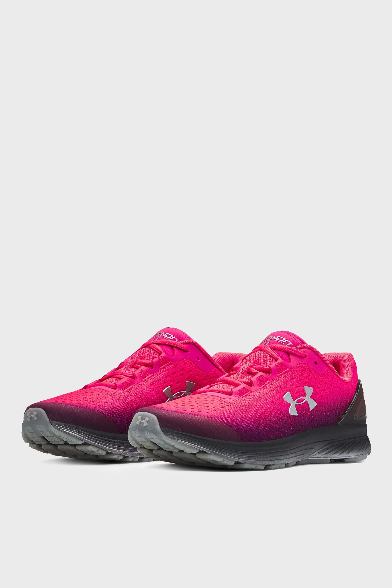 Детские розовые кроссовки UA GGS Bandit 4 NG 3