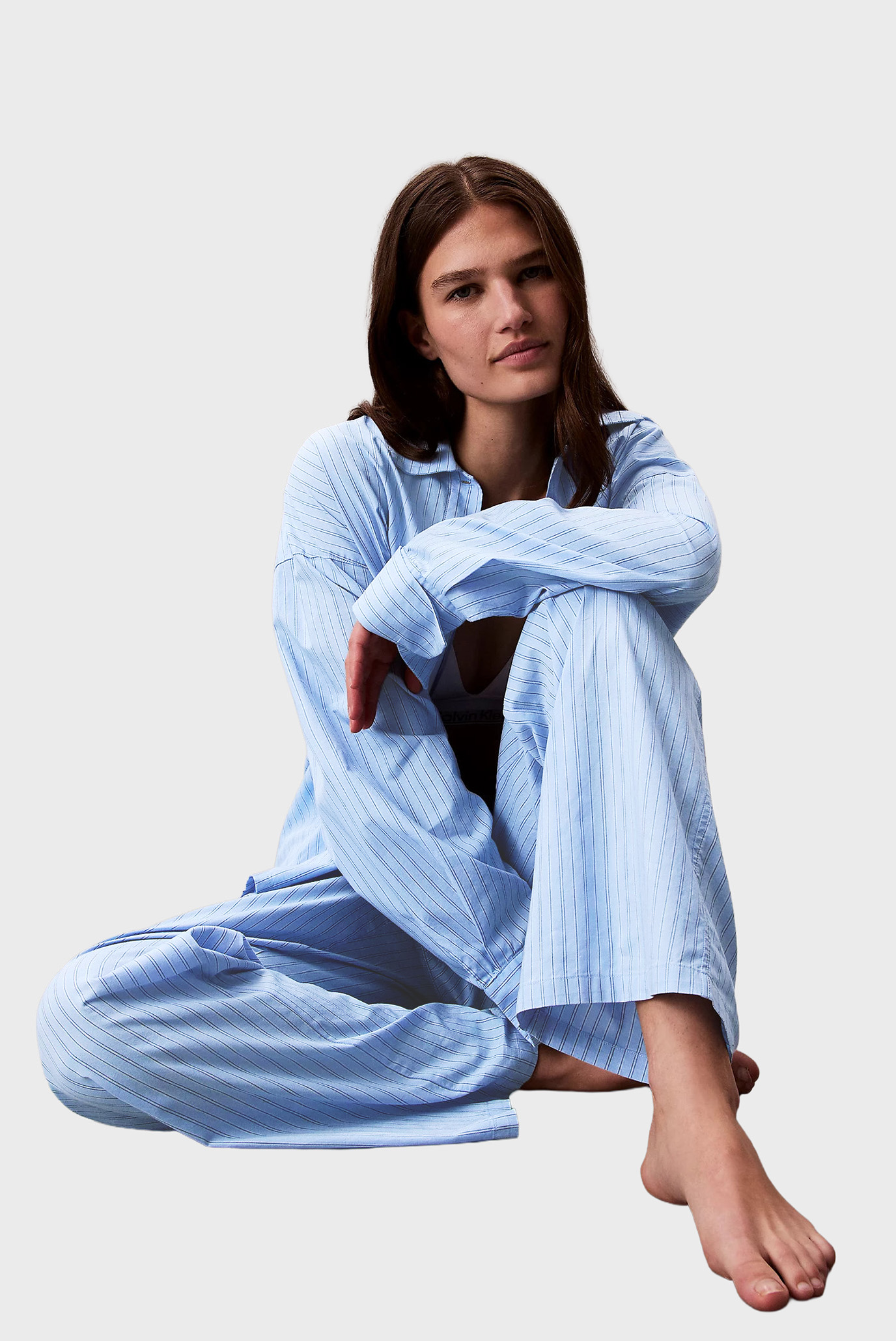 Брюки пижамные LOGO WB POPLIN PANT 5