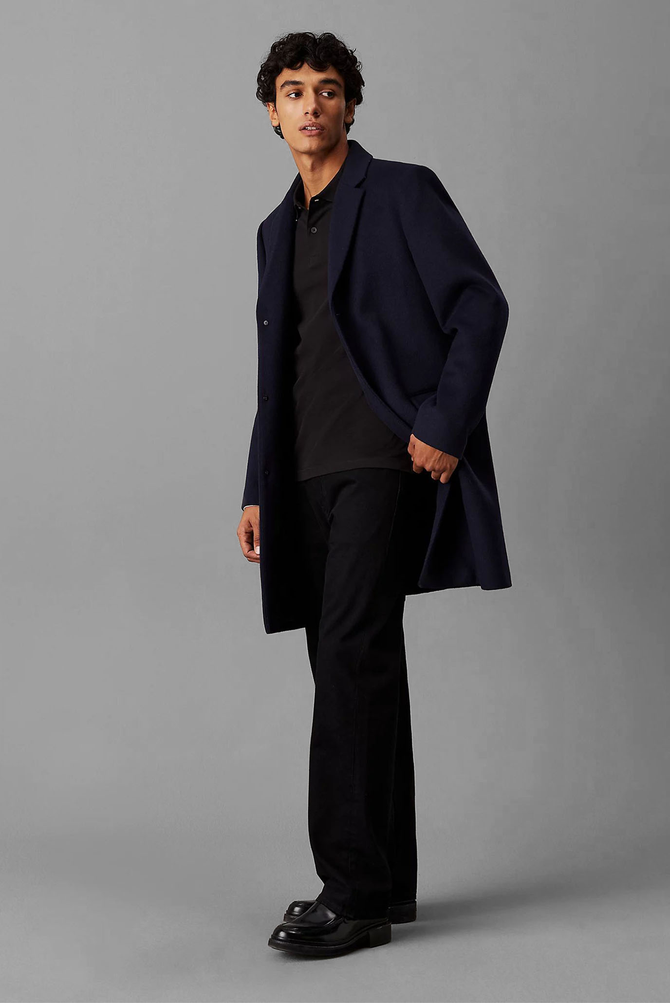 Поло с длинным рукавом STRETCH PIQUE TIPPING LS POLO 2