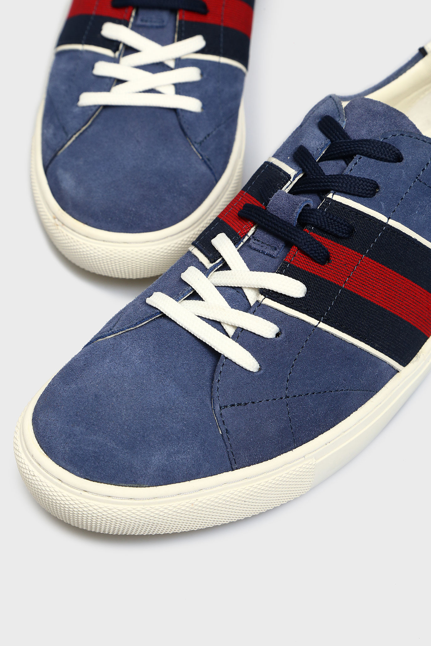 Мужские синие замшевые сникеры Mitul 10