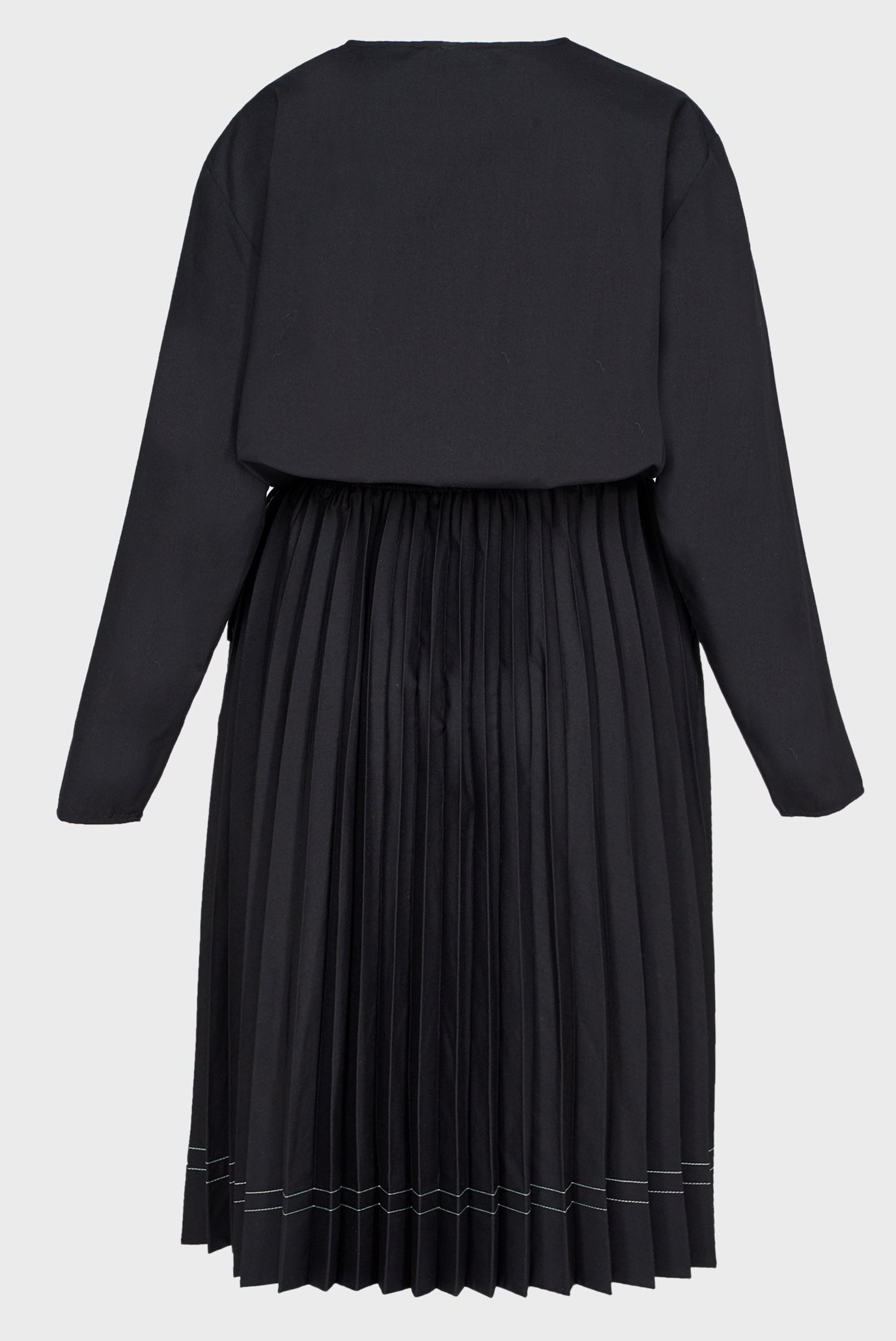 Платье STITCH PLEATED MIDI DRESSTommy Hilfiger Платье STITCH PLEATED MIDI DRESS 2