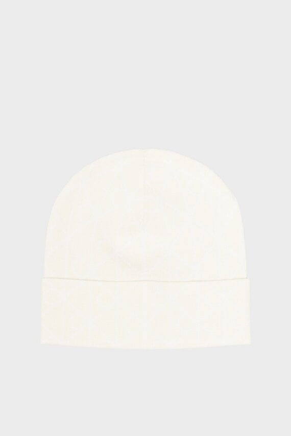 Шапка EMBLEM AOP JCQ FINE RIB BEANIE Calvin Klein Шапка EMBLEM AOP JCQ FINE RIB BEANIE Calvin Klein