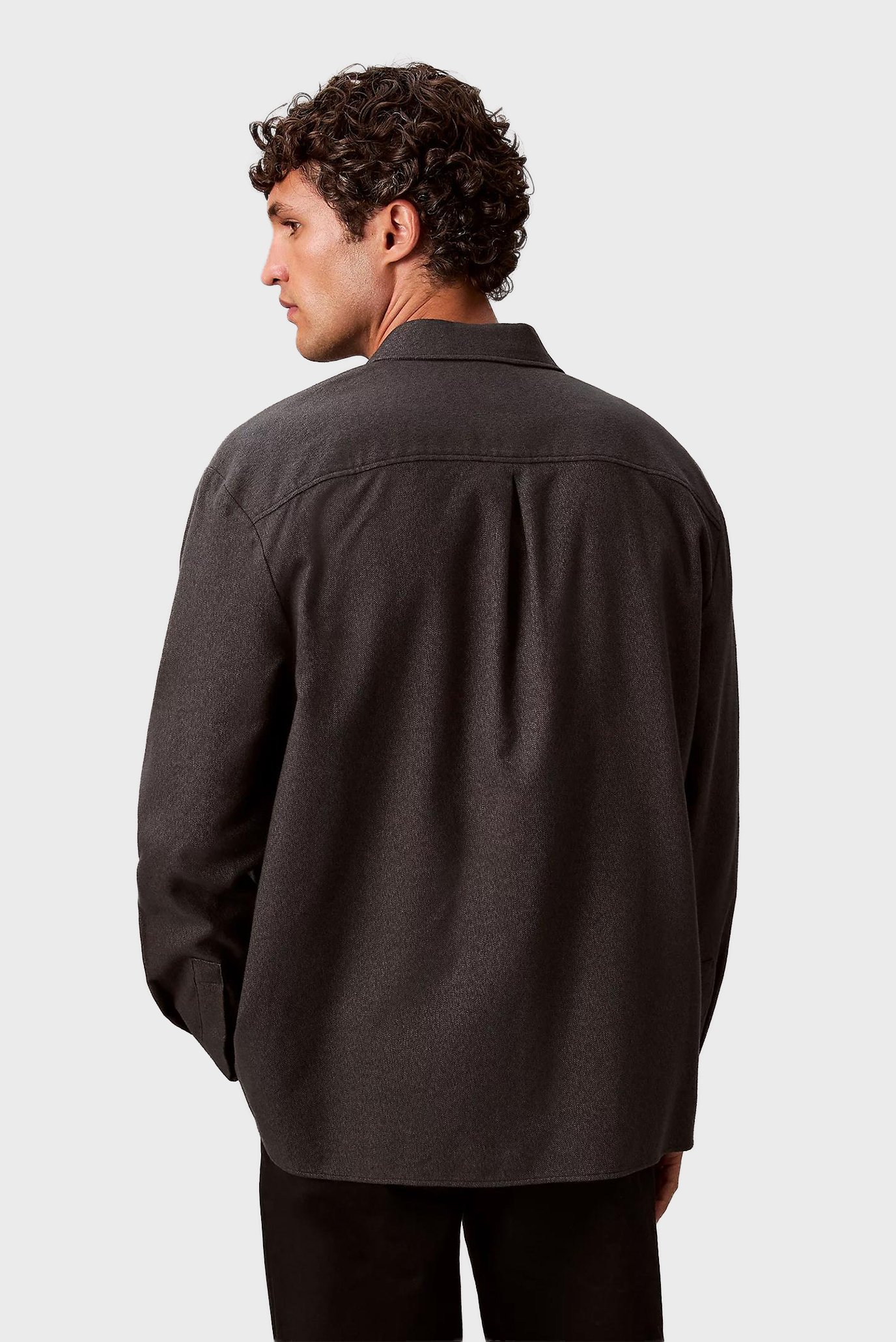 Рубашка LS MELANGE FLANNEL EASY SHIRT 3