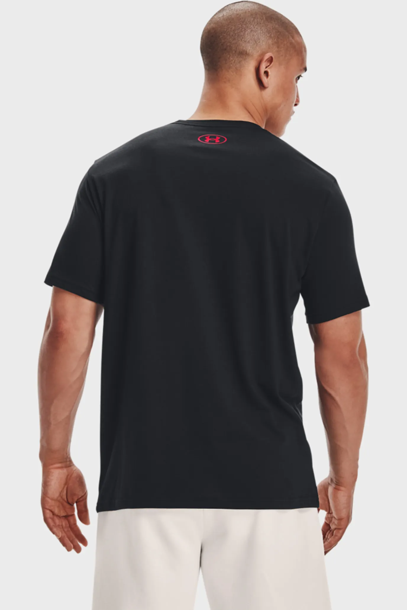 Мужская черная футболка UA GL Foundation 8
