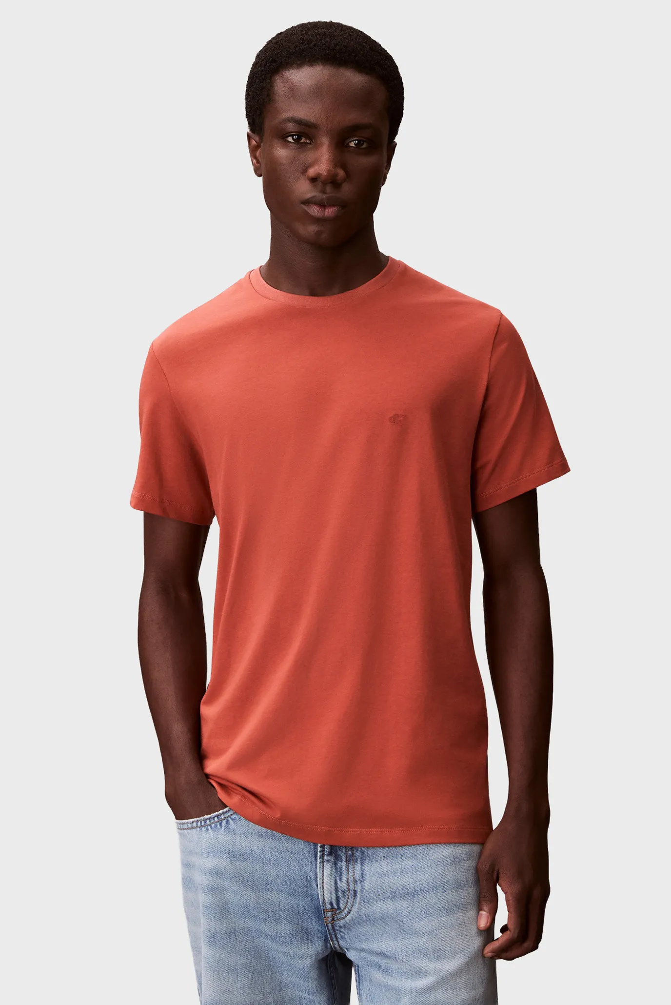 Футболка SS SLIM STRETCH COTTON CREWNK TE 1