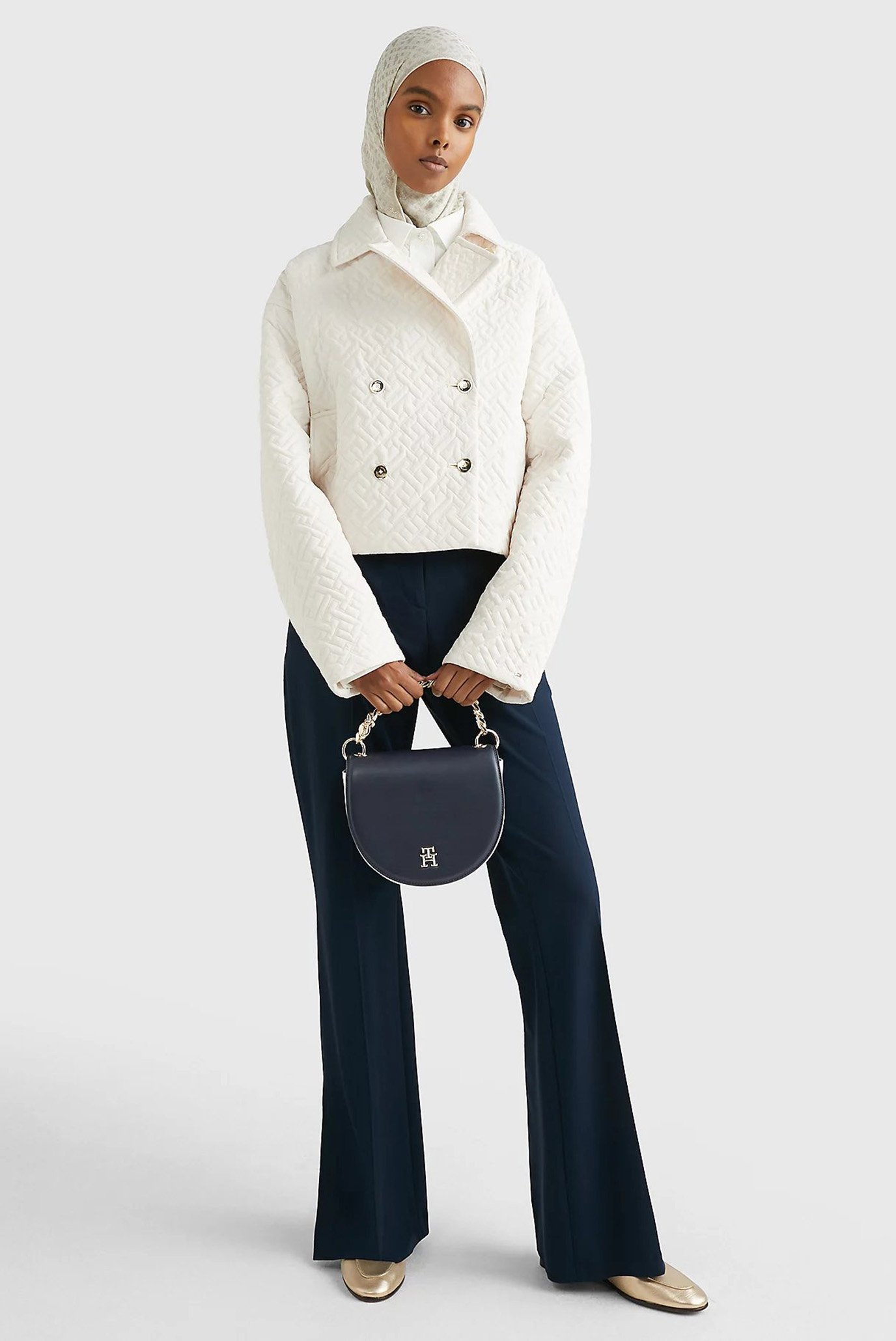 Пальто AMD QUILTED PEACOAT 2