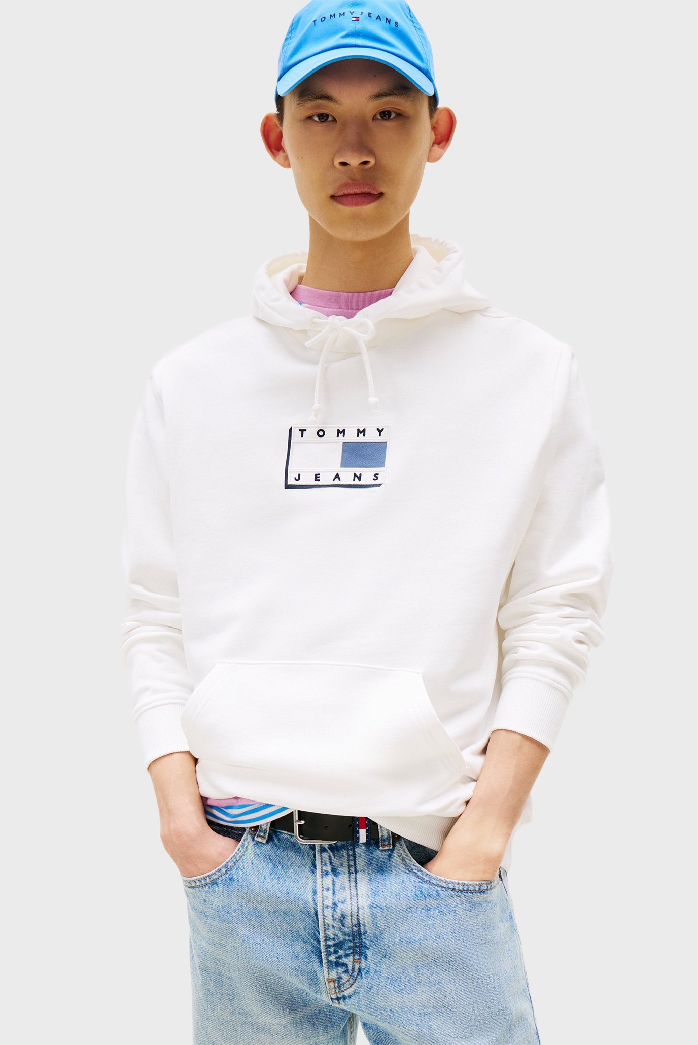 Худи/TJM REG POP CLR FLAG HOODIE EXT 1