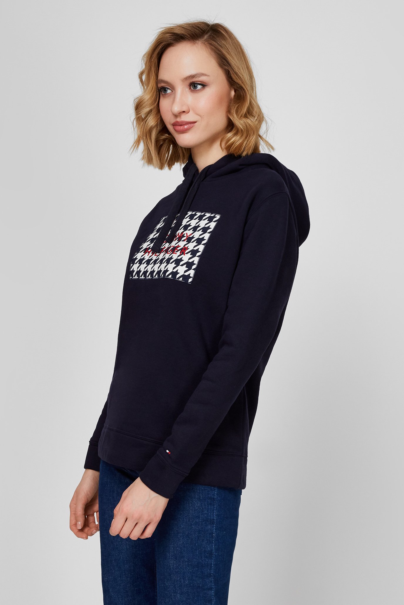 Женское темно-синее худи REGULAR HOUNDST BOX 3