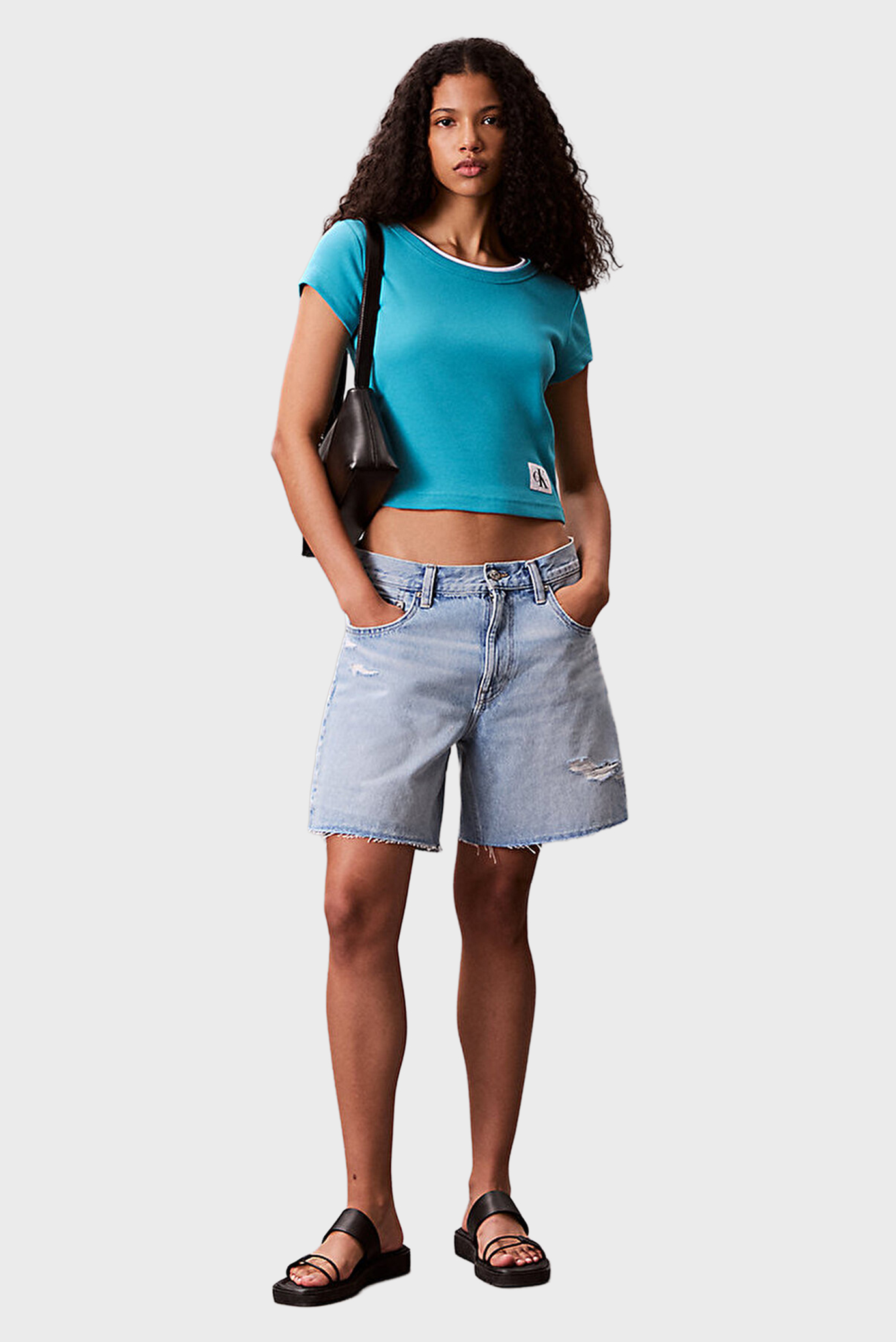 Футболка WOVEN LABEL 2X2 BABY RIB BABY TE 5