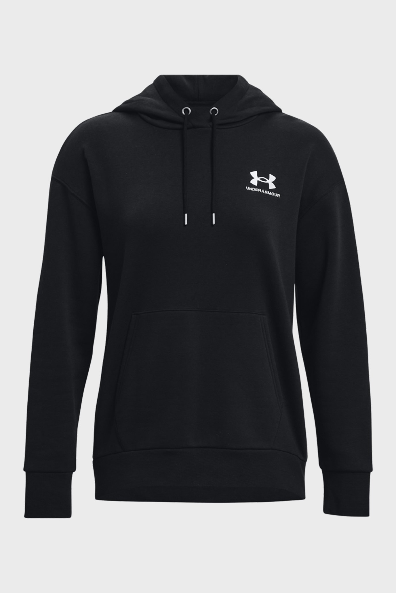 Женское черное худи Essential Fleece HoodieUnder Armour Женское черное худи Essential Fleece Hoodie 5