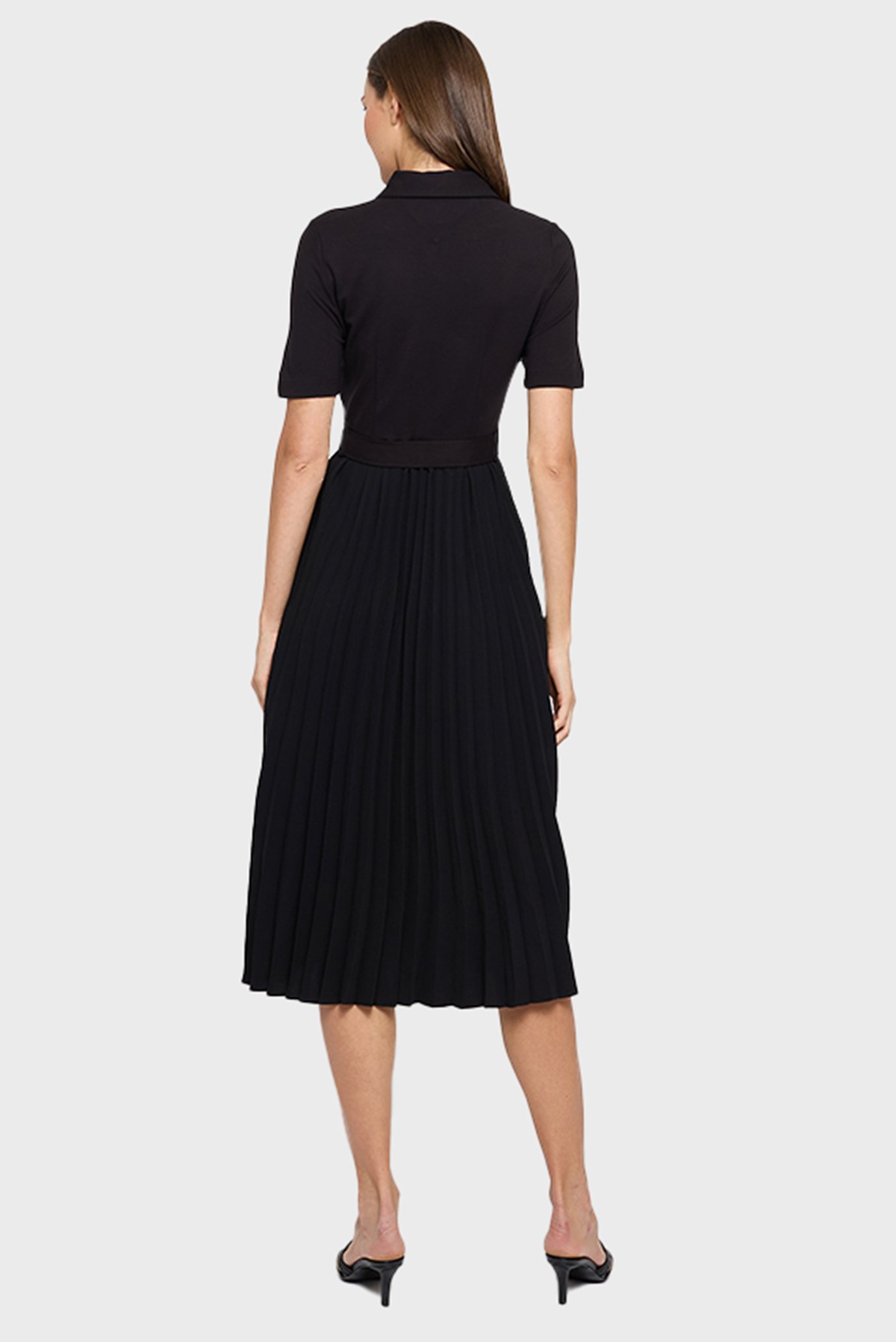 Платье VISC MIX PLEATED POLO DRESS SS 4