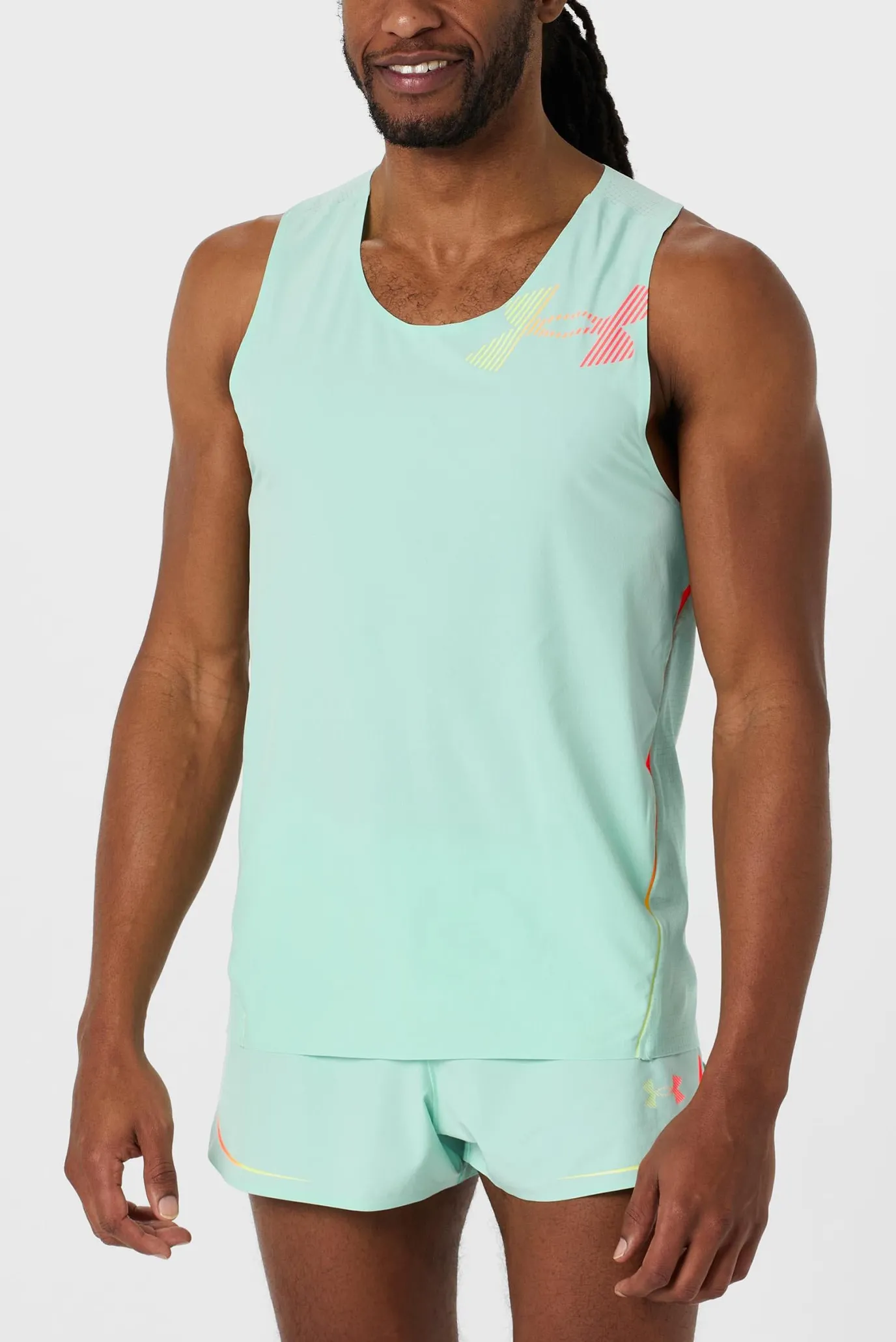 Майка UA Velociti Elite Singlet-GRN 1