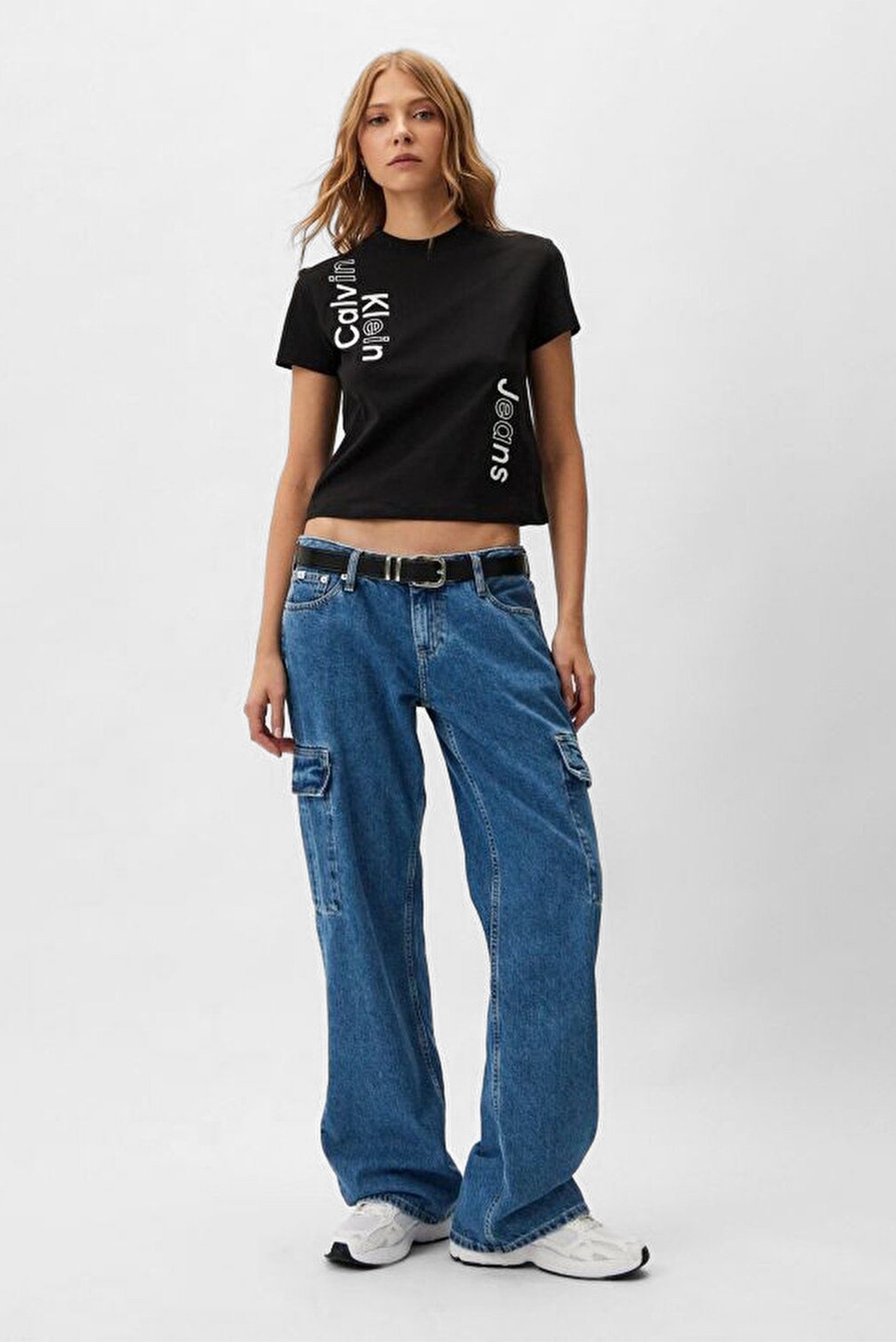 Футболка MULTI PLACEMENT LOGO BABY TEECalvin Klein Jeans Футболка MULTI PLACEMENT LOGO BABY TEE 2