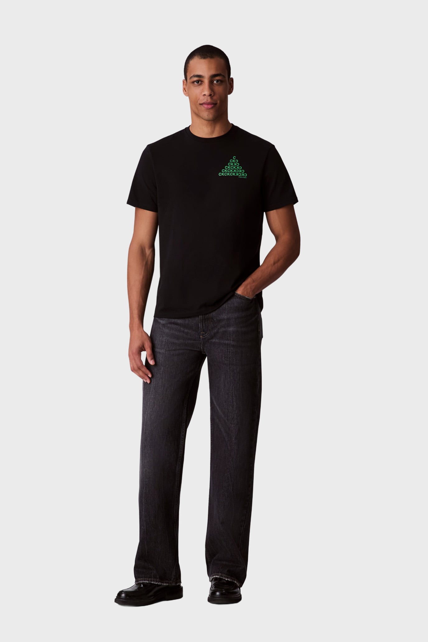 Футболка/SS 20S CALVIN BH PYRAMID GRAPHIC 4