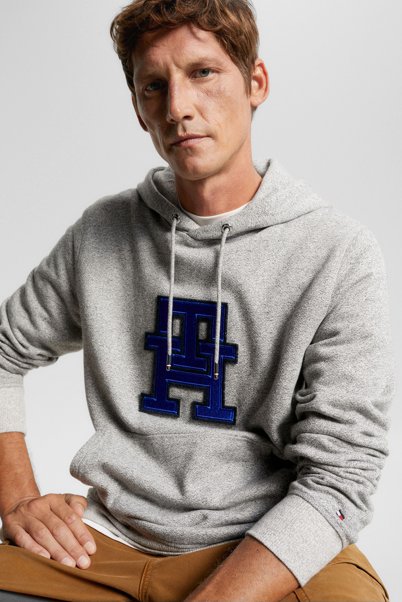 Худи MONOTYPE APPLIQUE MOULINE HOODY 4