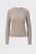 Женский бежевый лонгслив MODAL STRETCH SLIM C-NECK TOP LS