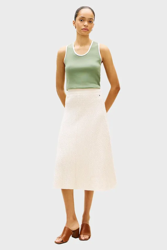 Юбка CO CABLE FINE GG F&F SKIRT Tommy Hilfiger