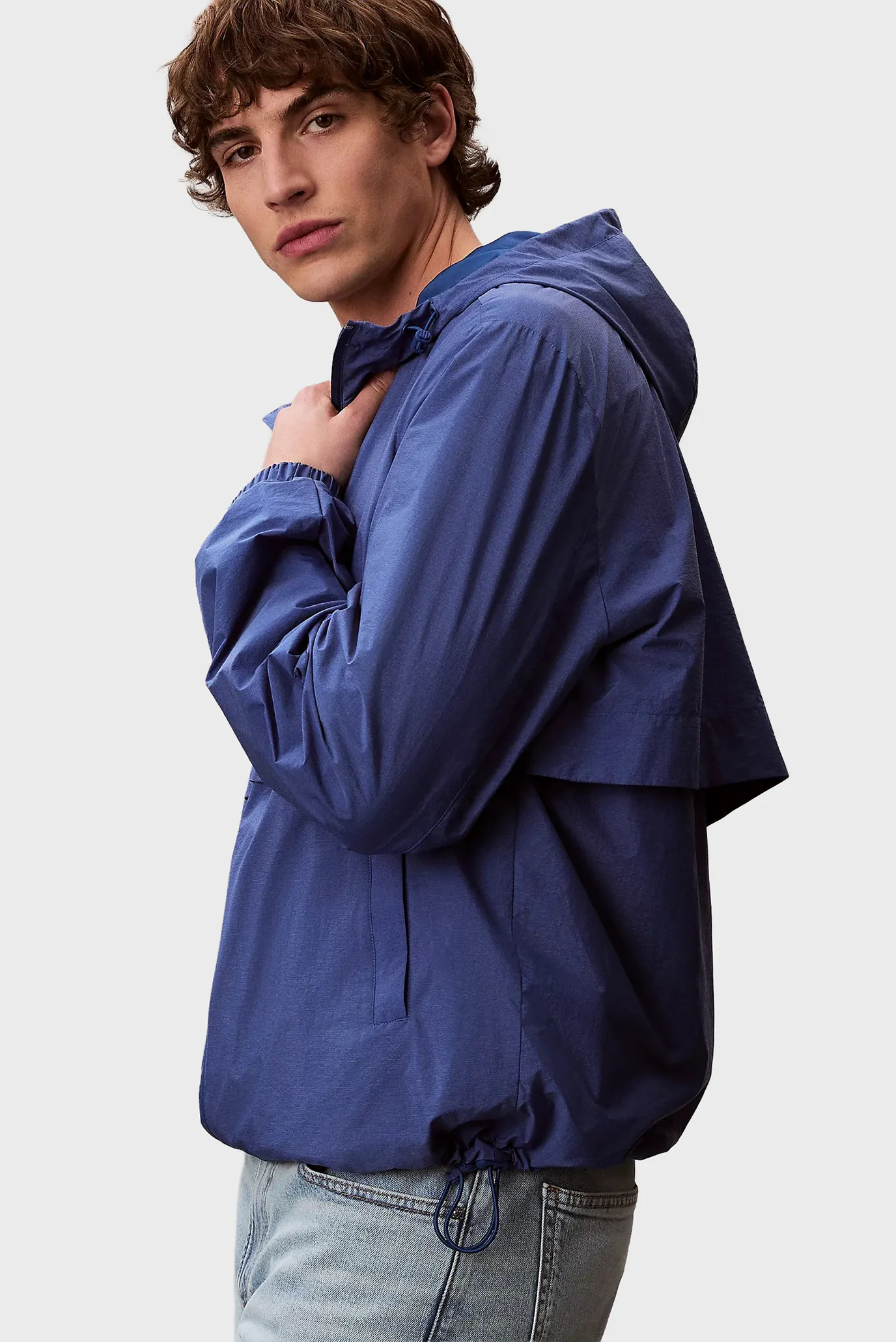 Куртка демисезонная LS LTWT HEATHERED NYLON WINDBREA 4