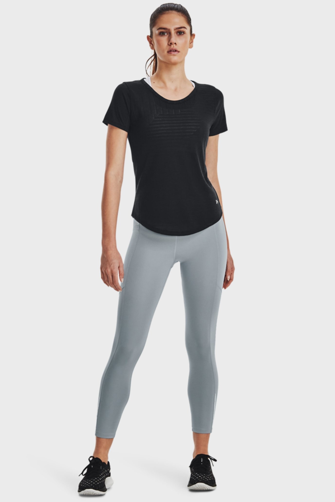 Женская черная футболка Streaker Deco Diamond SS 8