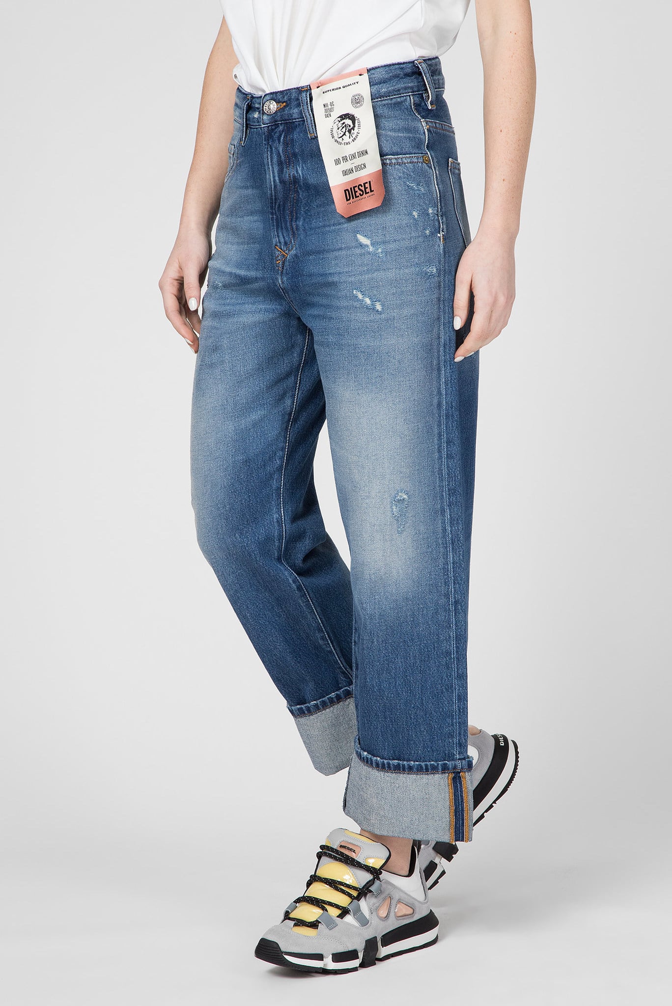 Женские синие джинсы D-REGGY  L.32 3