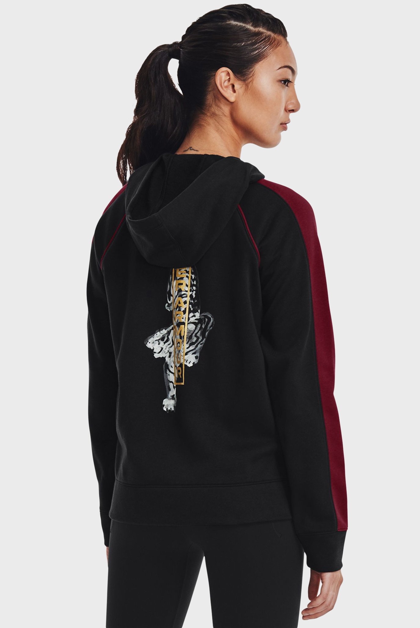 Женское черное худи CNY Hooded FZ 2