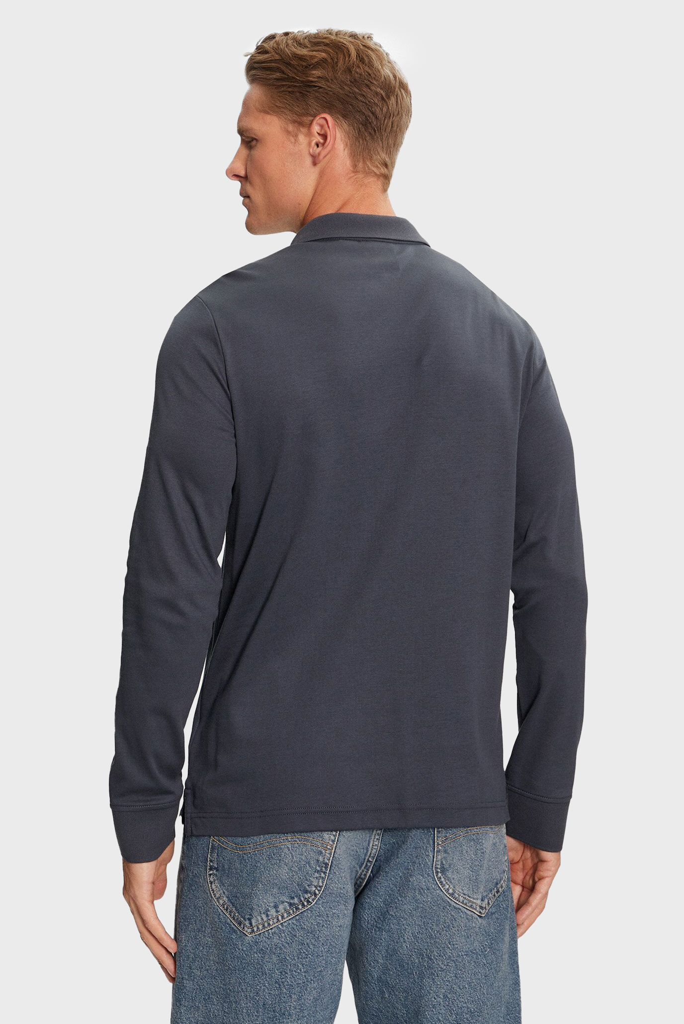 Поло с длинным рукавом LIQUID TOUCH WELT ZIP LS POLO 3