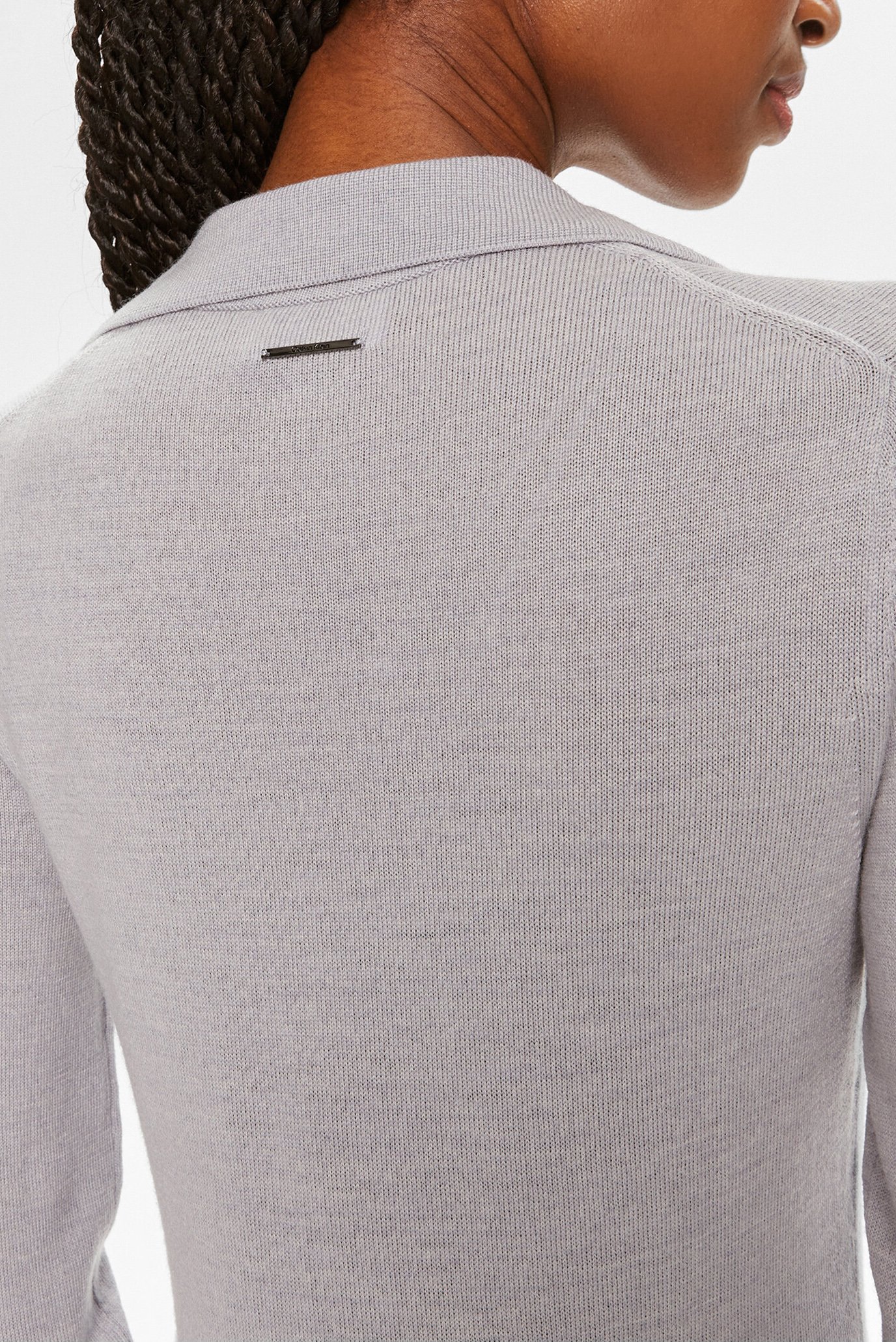 Платье MERINO WOOL BUTTON SHIRT DRESS 5