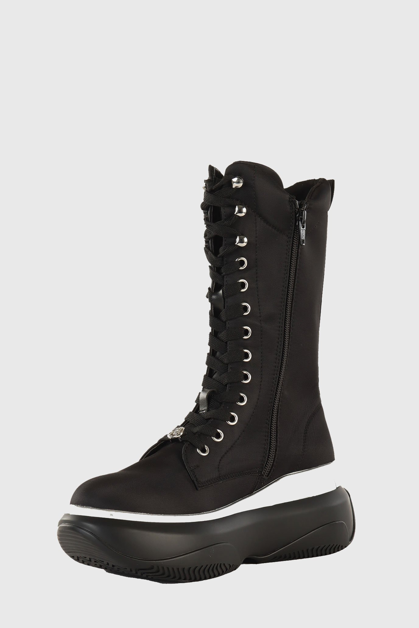 Хайтопы JUNE 06 - MID SNEAKER NYLON BLACK 3