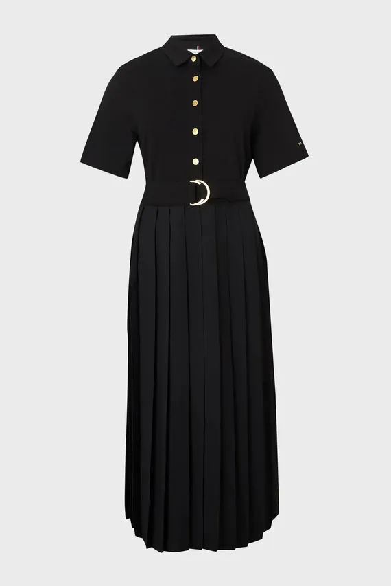 Платье GOLD BUTTON MIX MEDIA DRS Tommy Hilfiger