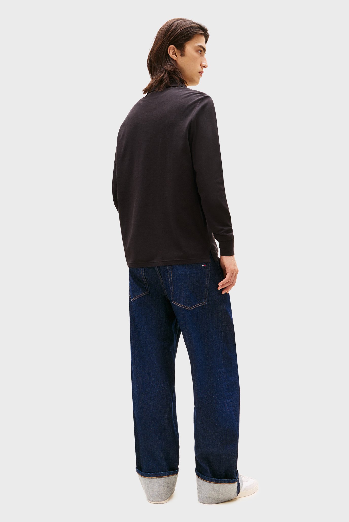 Поло с длинным рукавом TJM SLIM PLACKET POLO LS EXT 3