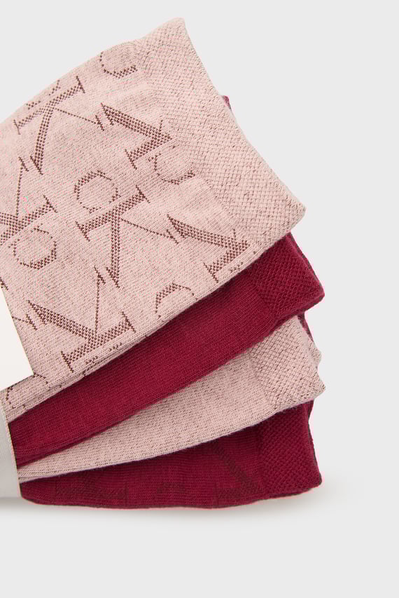 Носки CKJ WOMEN SOCK 4P HOLIDAY PACK