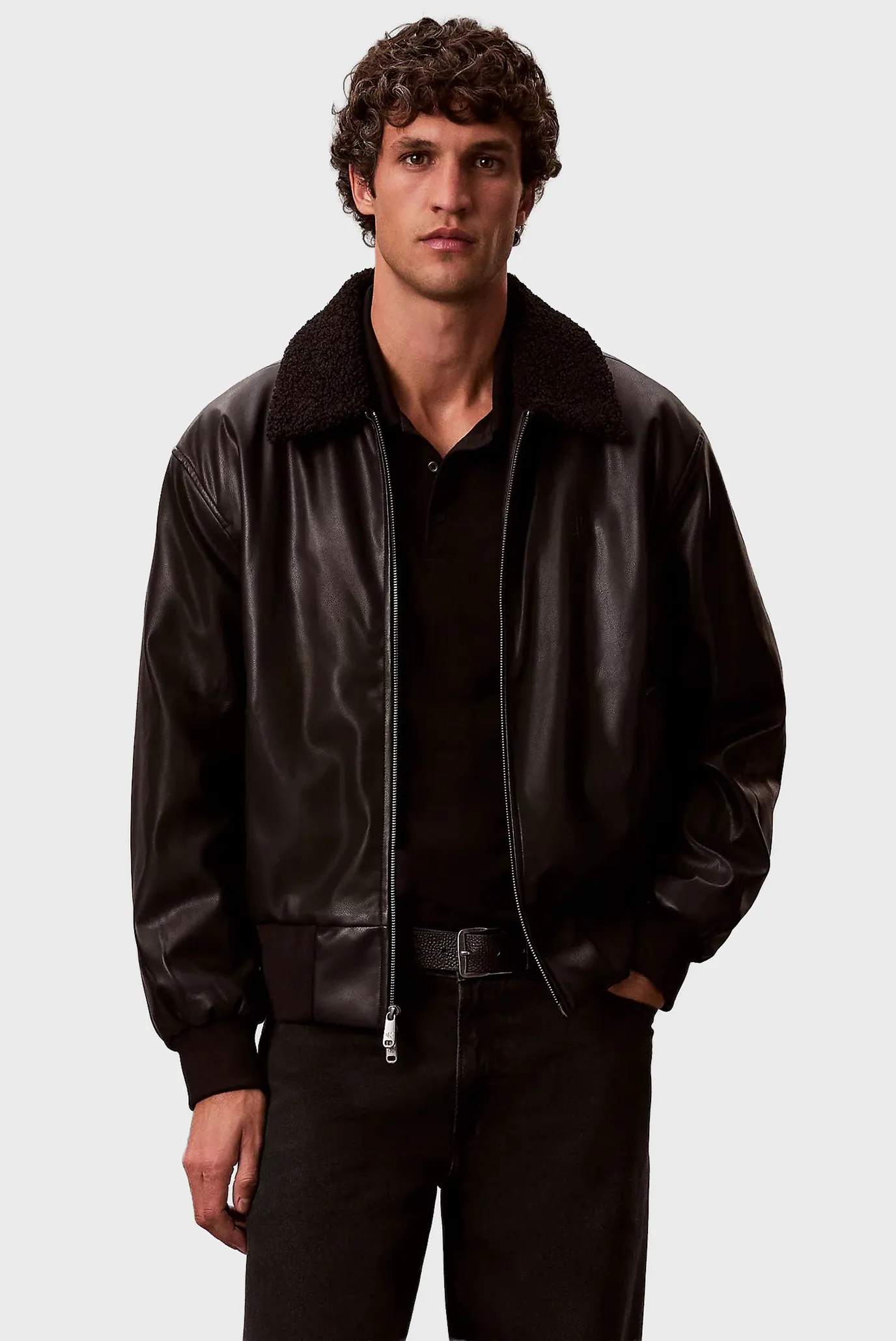 Куртка джинсовая LS FAUX LEATHER SHERPA COLLAR BO 1