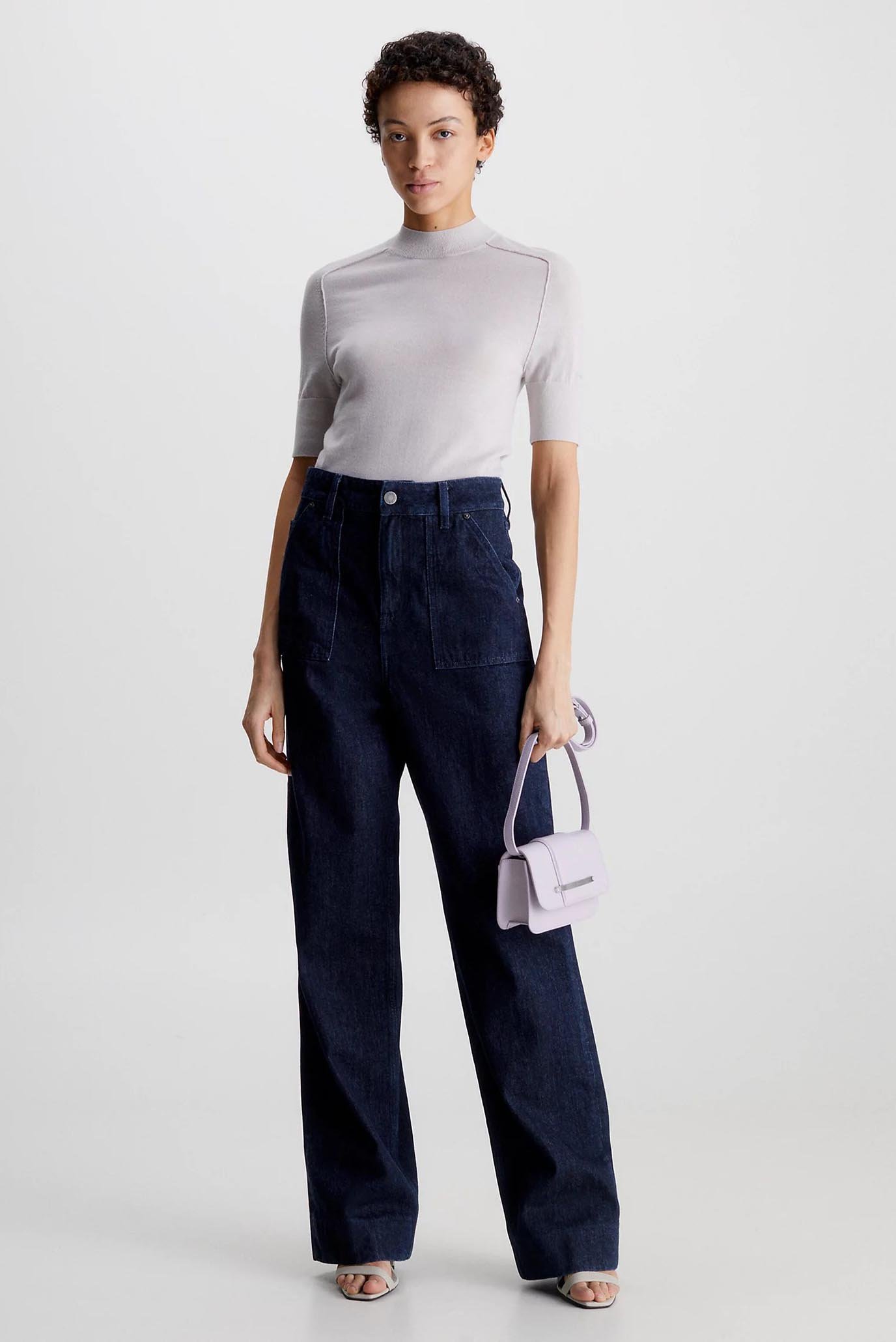 Джинсы HIGH RISE WIDE POCKET - RINSECalvin Klein Джинсы HIGH RISE WIDE POCKET - RINSE 3