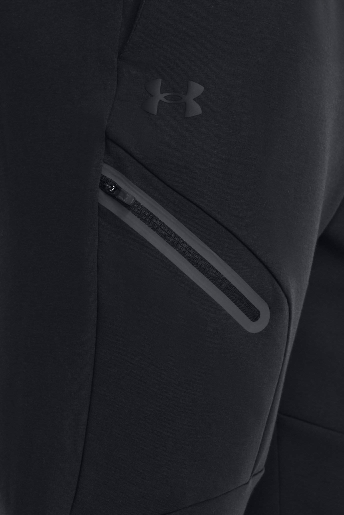 Мужские черные спортивные брюки UA Unstoppable Flc JoggersUnder Armour Мужские черные спортивные брюки UA Unstoppable Flc Joggers 4