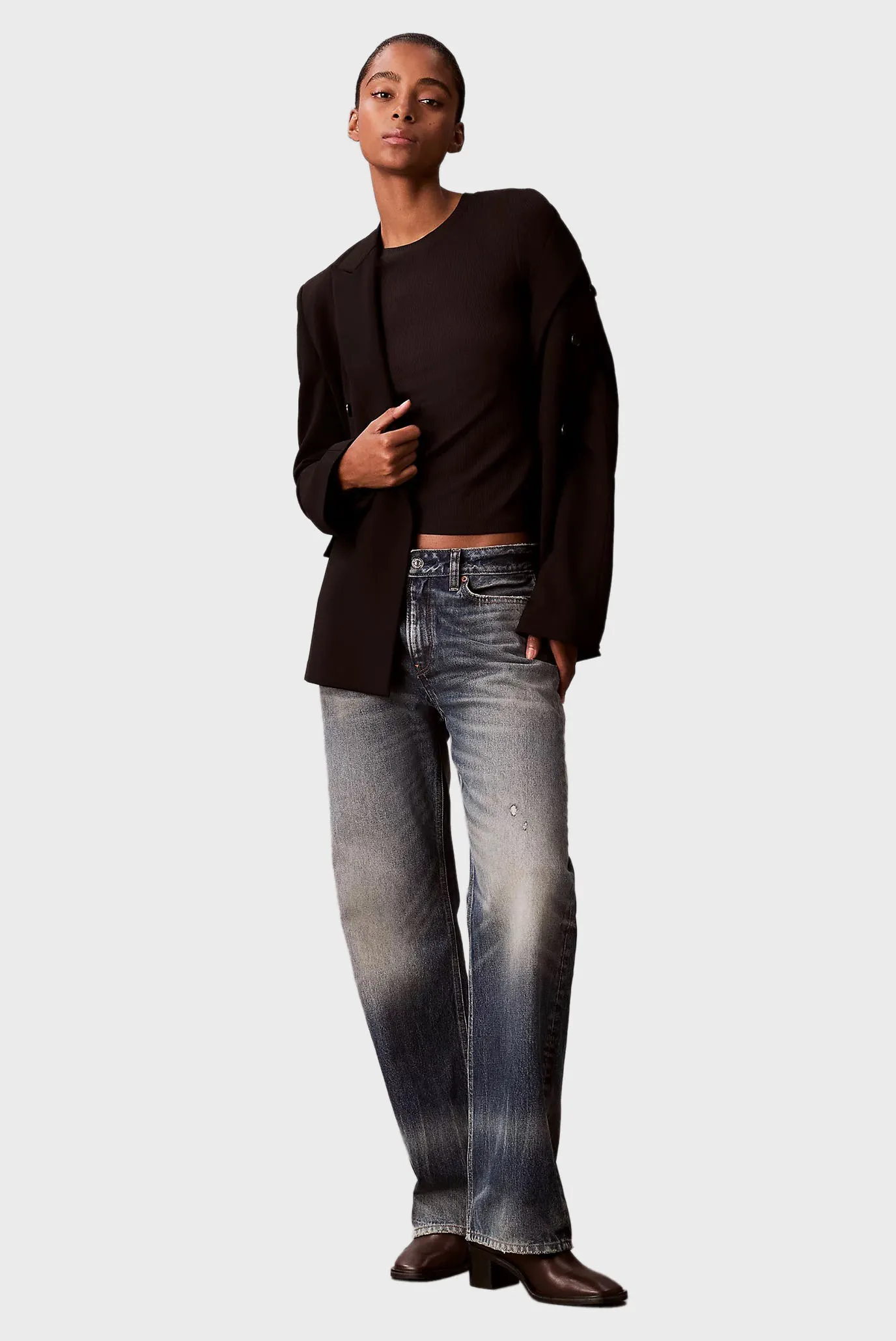 Футболка A- Modal Rib Tee (essential) 2