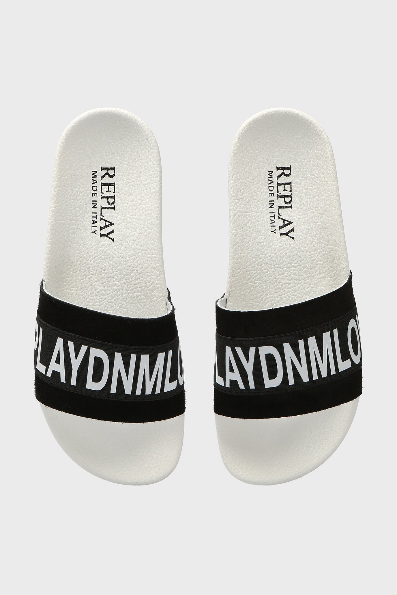 Женские черные замшевые слайдеры LEANA 8