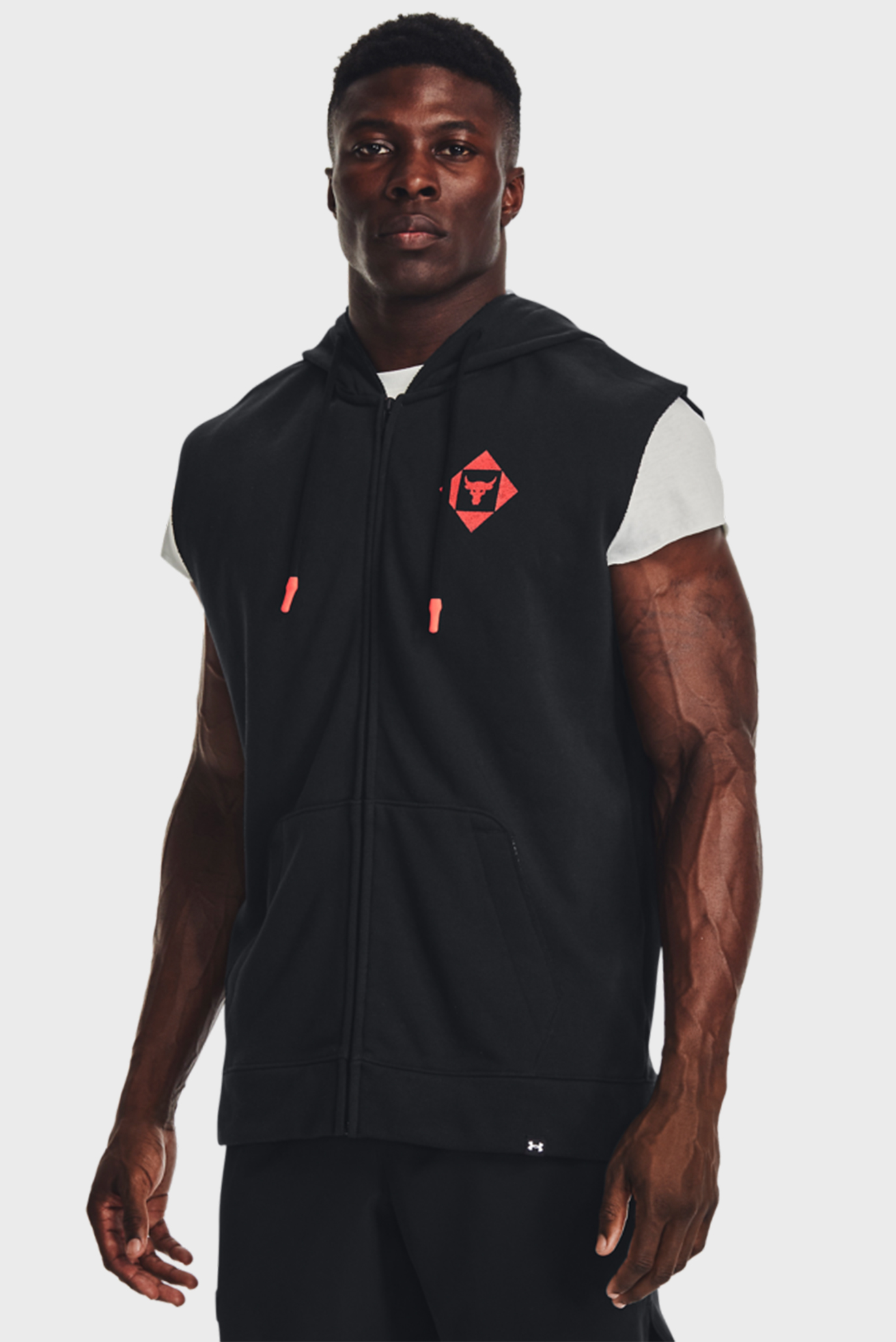 Мужское черное худи Pjt Rck HW Trry SL FZ Fam 7