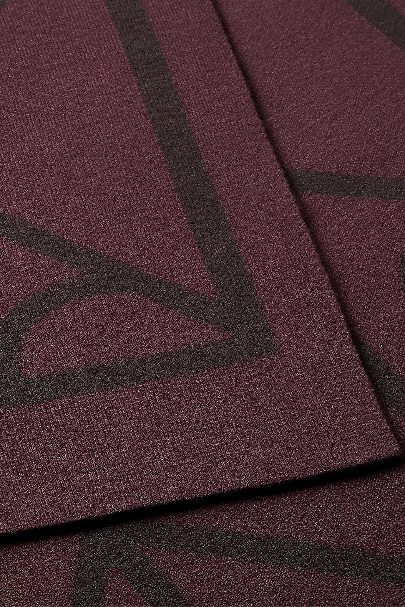 Шарф EMBLEM AOP JCQ FINE RIB SCARF 3