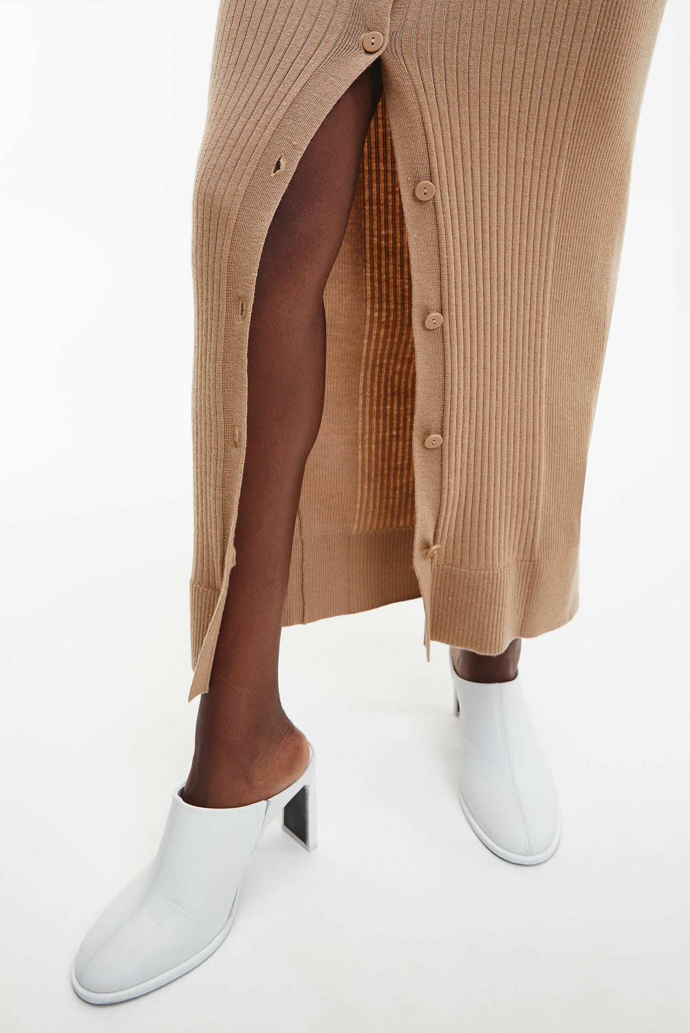 Платье WOOL TENCEL RIB DRESS 8