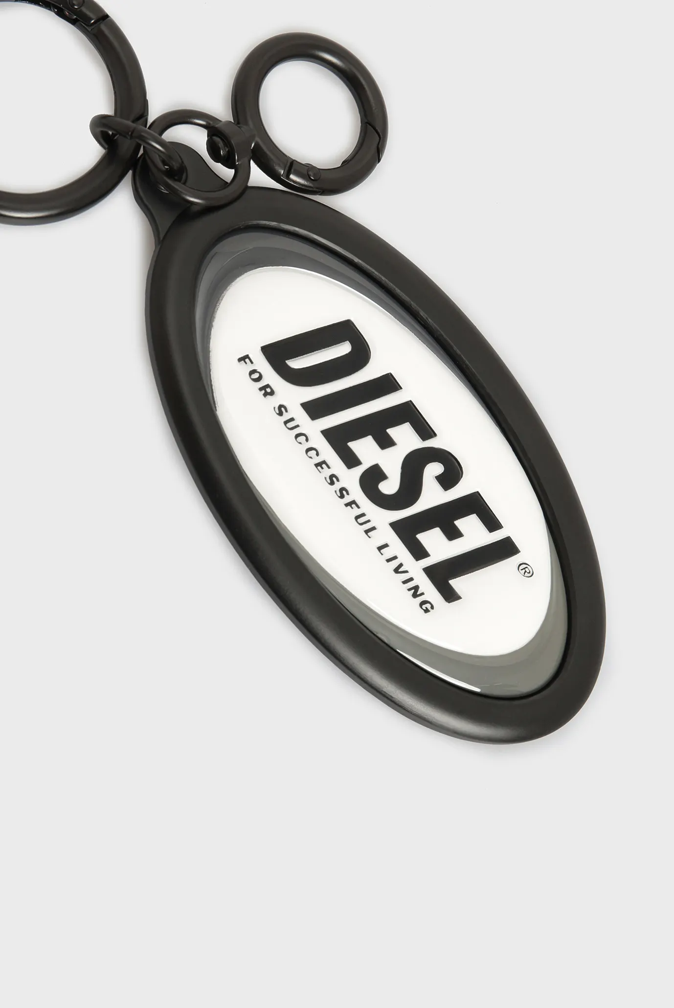 Мужской черный брелок для ключей 5