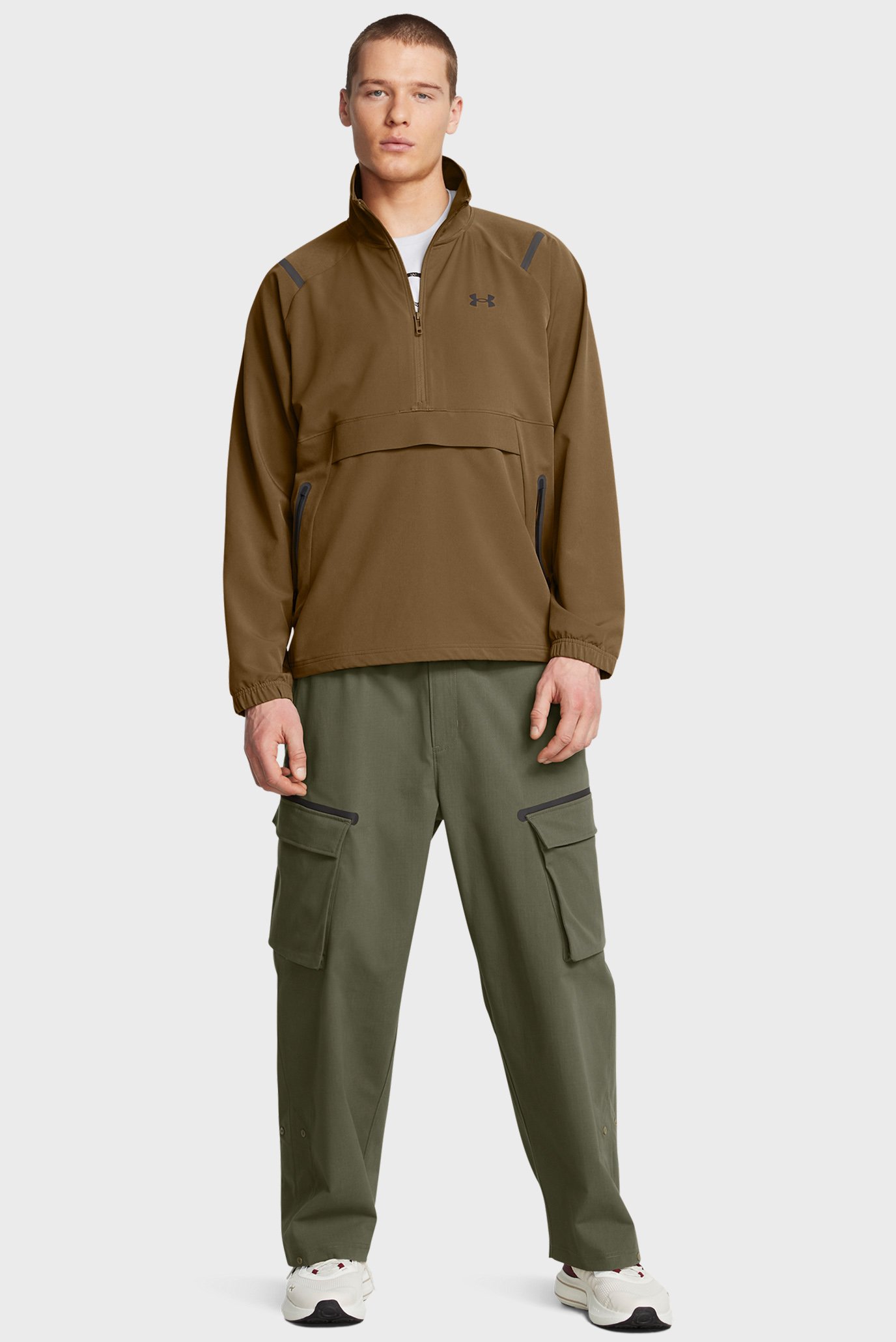 Мужской коричневый анорак UA Unstoppable Anorak LC 2