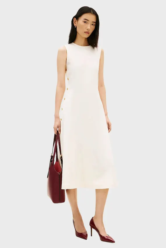 Платье GOLD BUTTON LONG MIDI DRESS NS Tommy Hilfiger