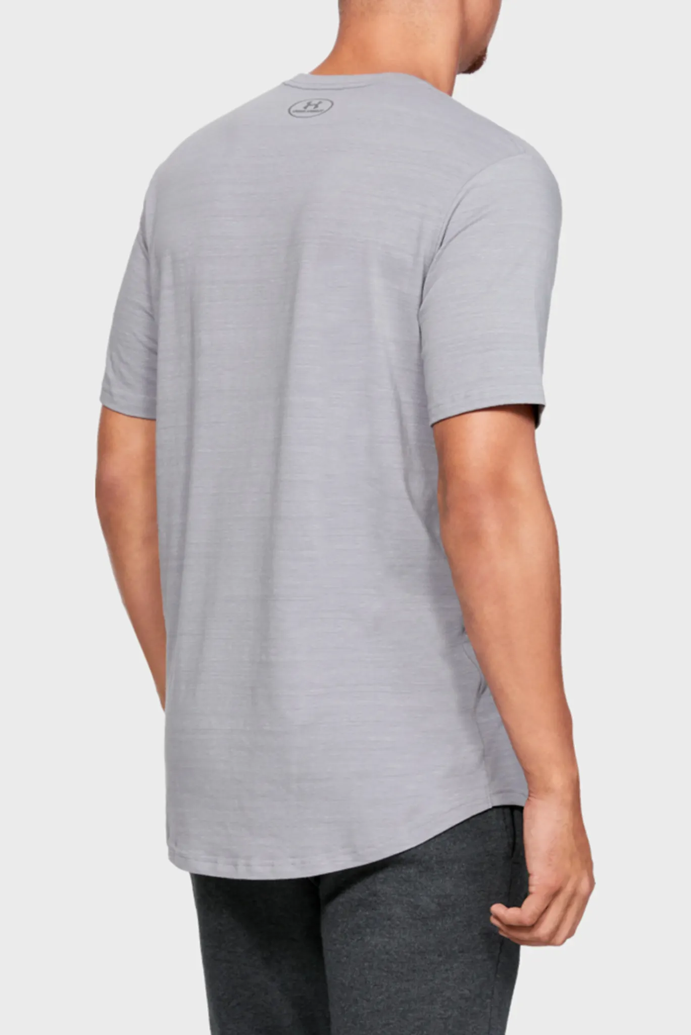 Мужская серая футболка PROJECT ROCK RESPECT TEE 2