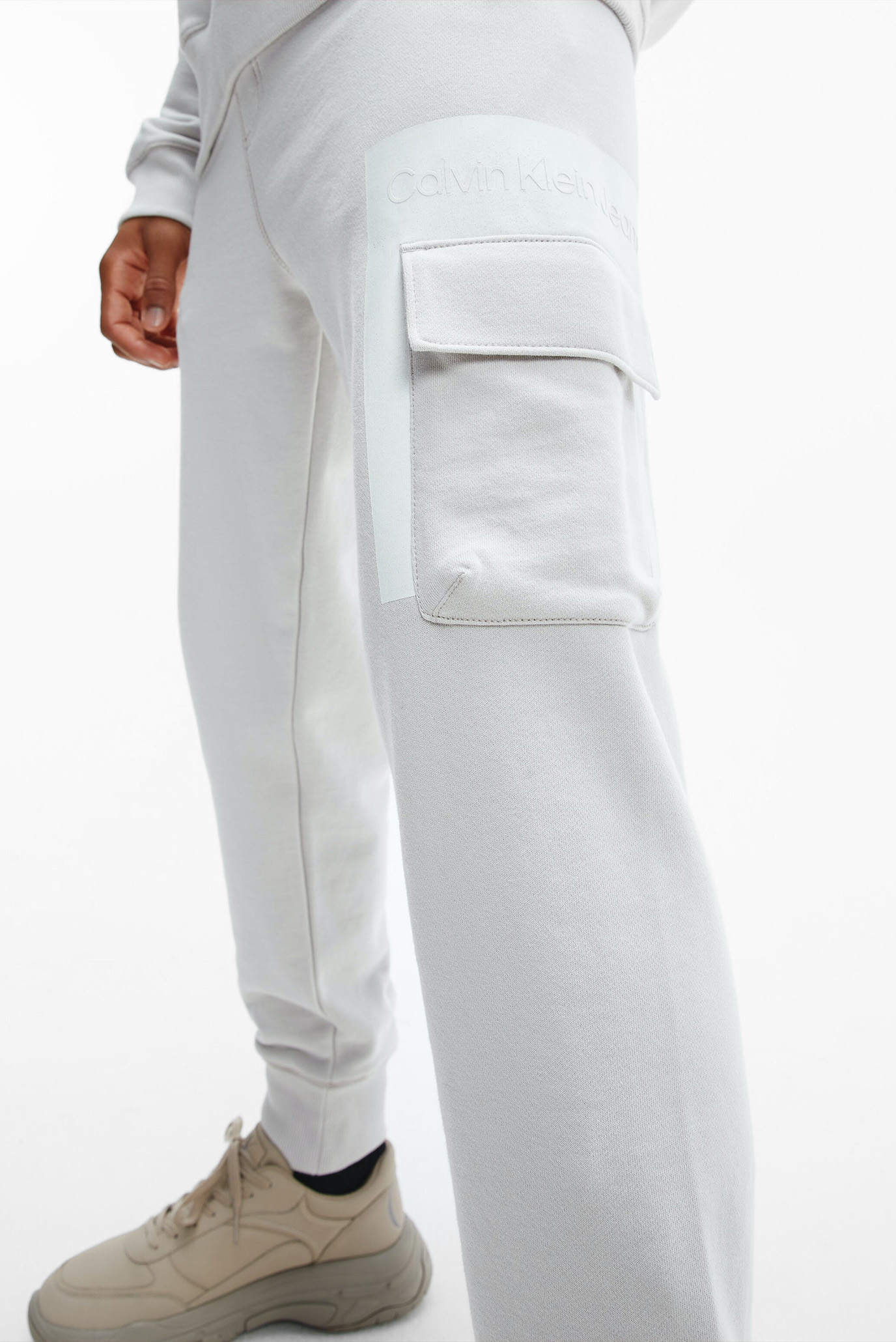 Штаны спортивные BLOCKING CARGO HWK PANT Calvin Klein Jeans Штаны спортивные BLOCKING CARGO HWK PANT 4