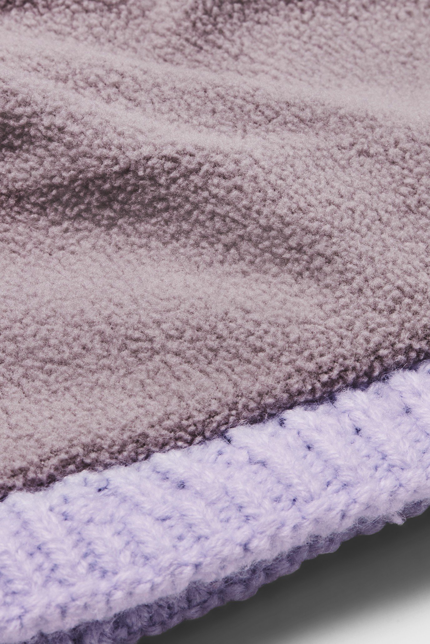 Женская сиреневая шапка W Halftime Cable Knit Beanie 3