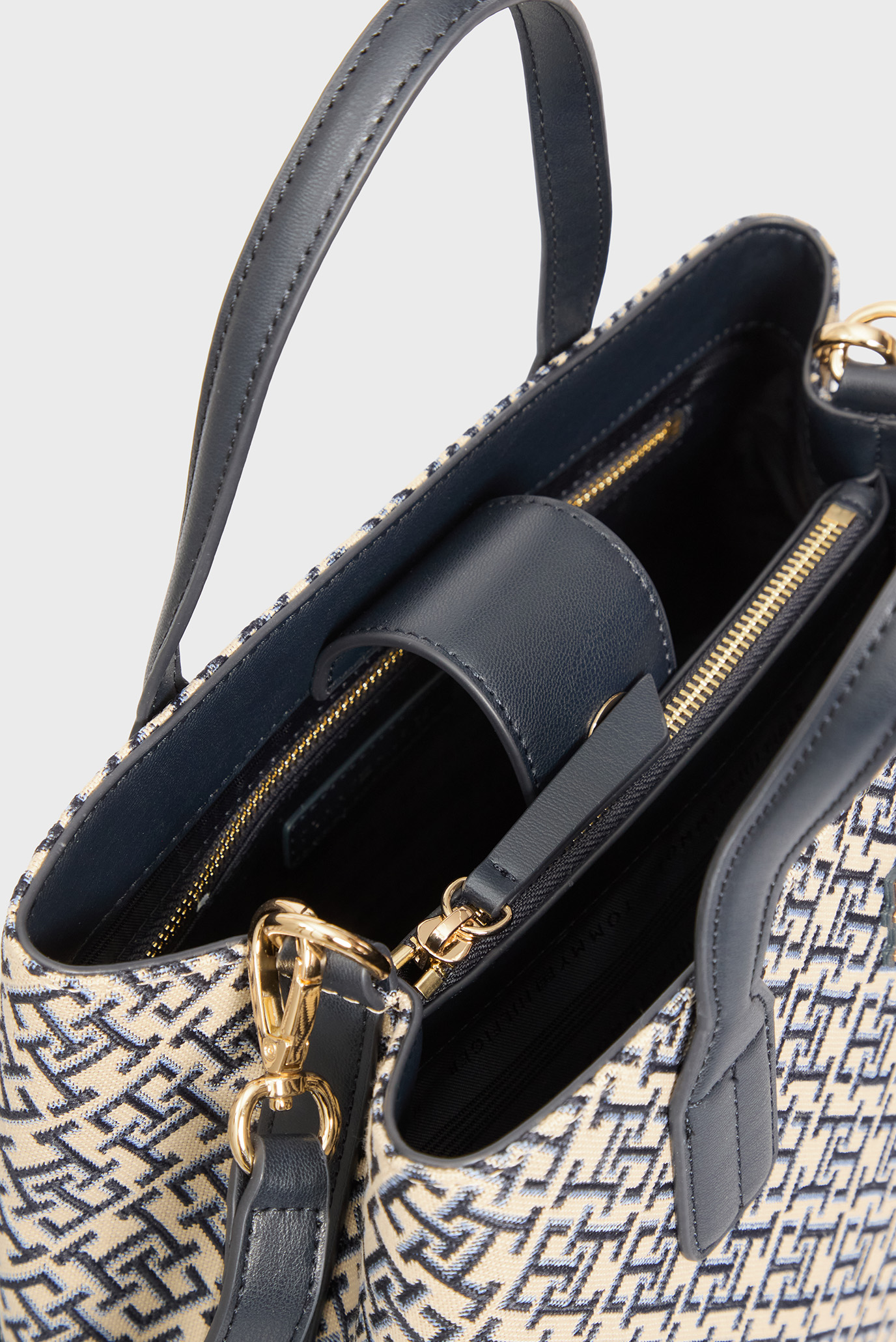 Сумка/TH JACQUARD SATCHEL 5