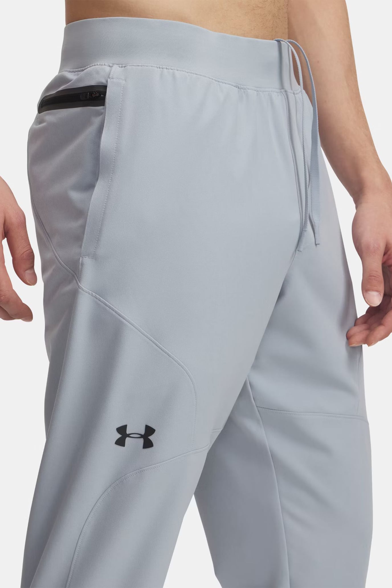 Штаны спортивные UA UNSTOPPABLE TAPERED PANTS-BLU 4