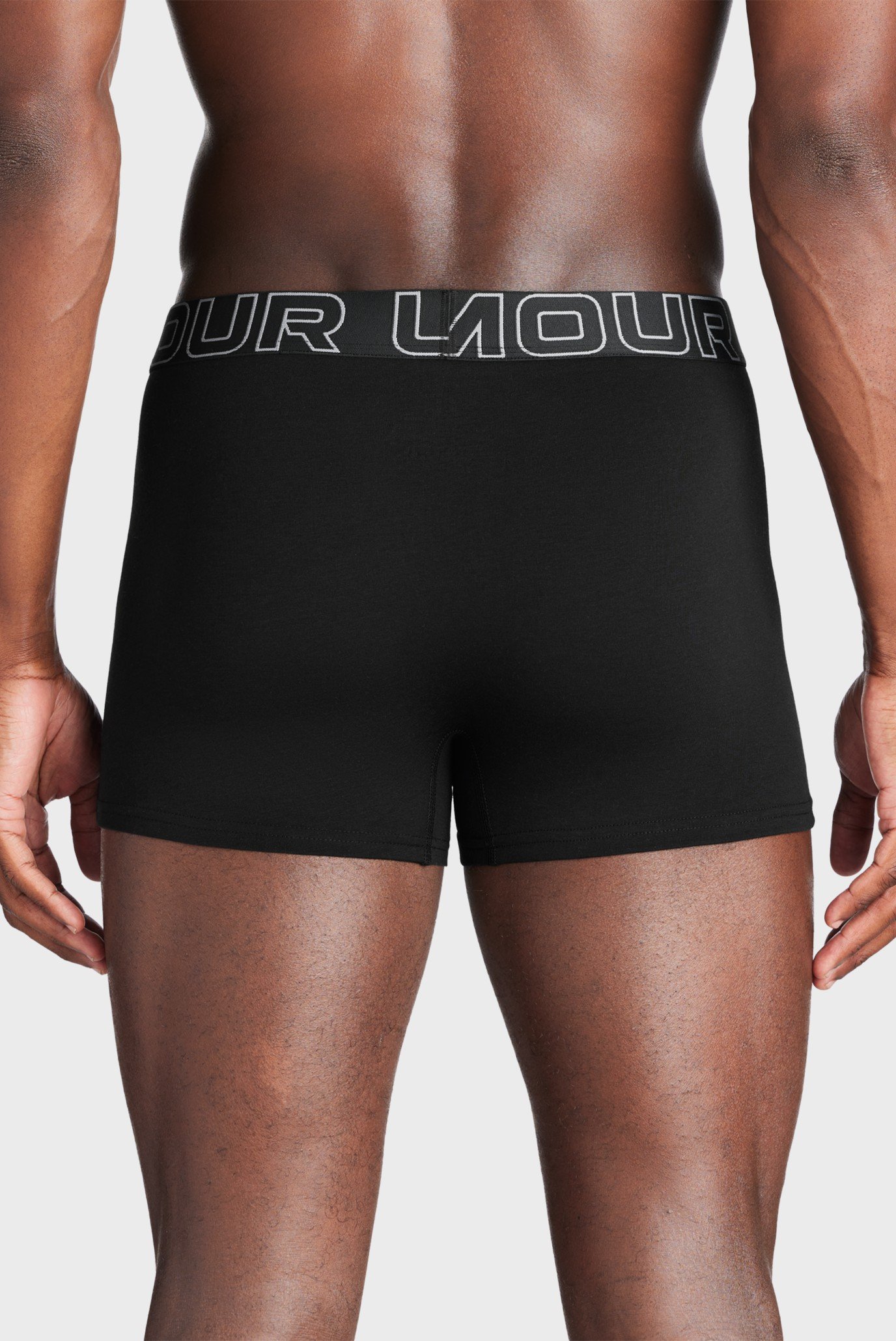 Мужские черные боксеры (3 шт) M UA Perf Cotton 3in 3