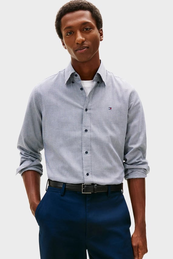 Рубашка CL TWILL HOUNDSTOOTH SHIRT RF Tommy Hilfiger