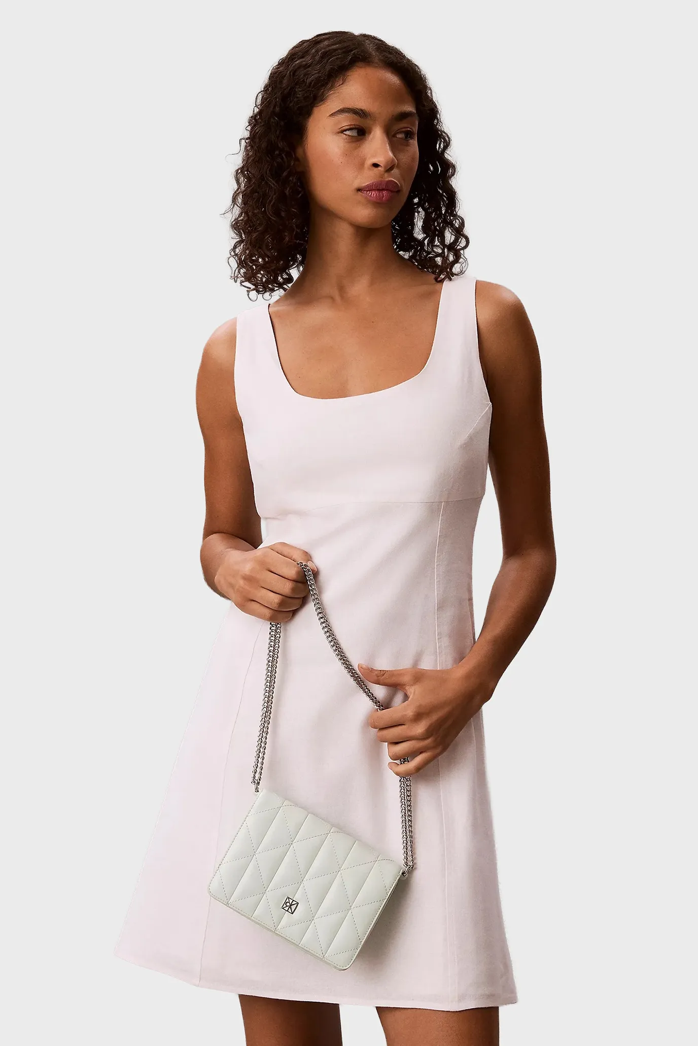 Сумка QUILTED MINI CHAIN BAG 2